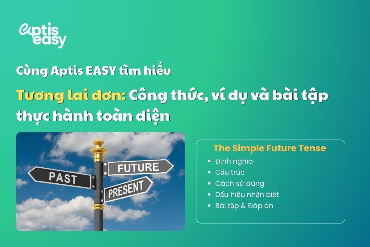 Tương lai đơn: Công thức, ví dụ và bài tập thực hành toàn diện