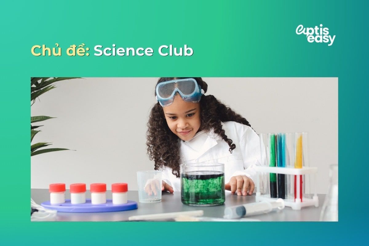 Giải đề Aptis Writing chủ đề Science Club