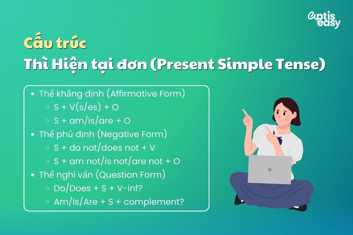 Cấu trúc thì hiện tại đơn