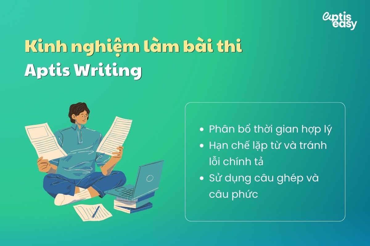 Kinh nghiệm làm bài Aptis Writing