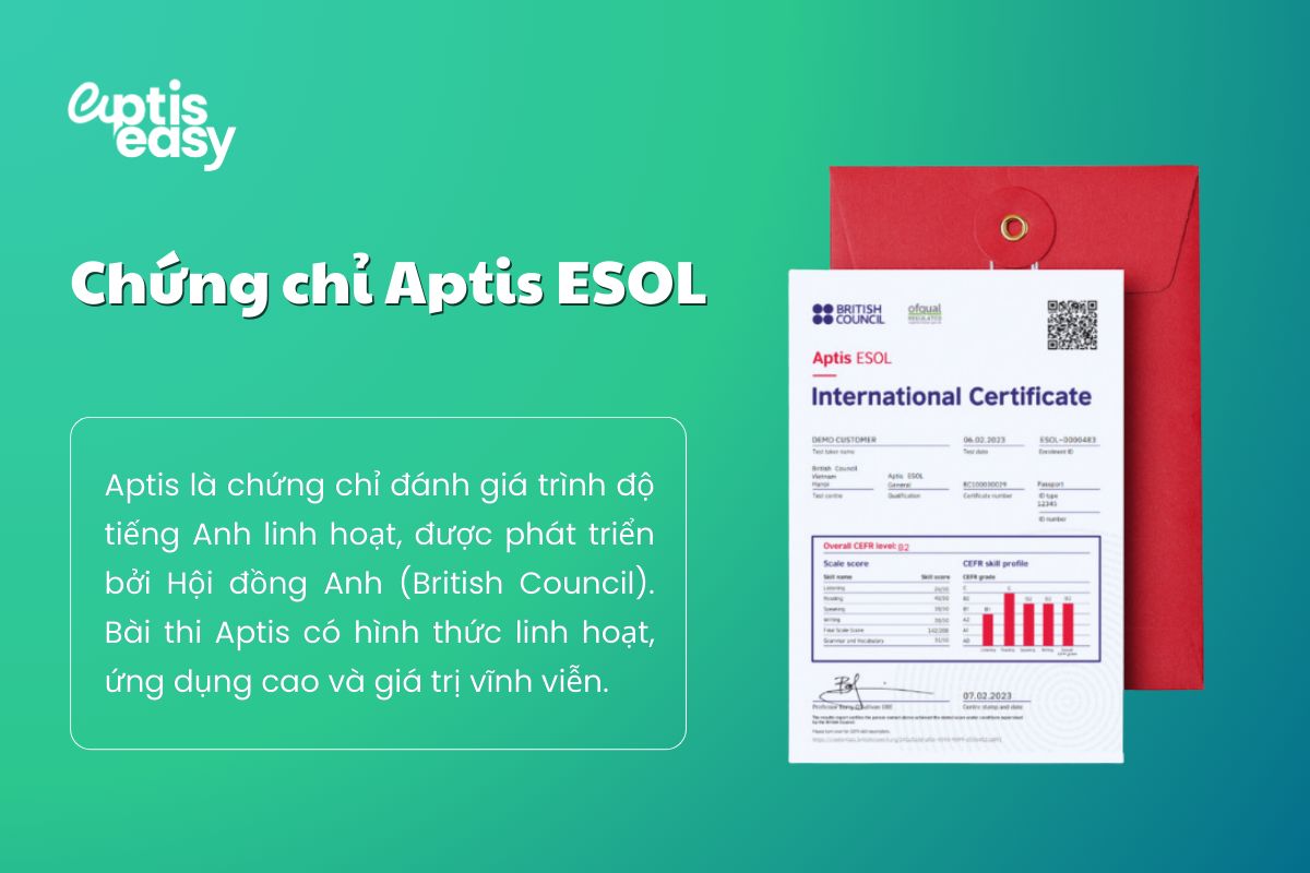 Aptis ESOL là gì?