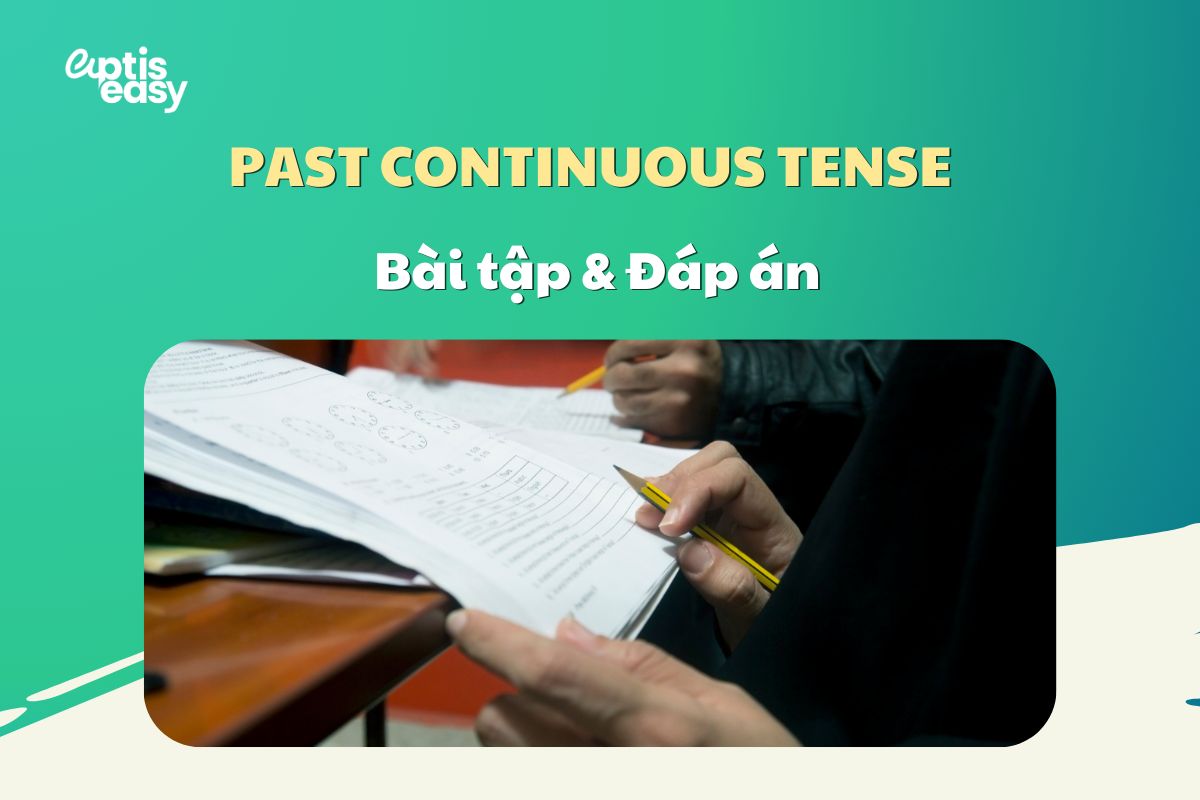 Bài tập thực hành kèm đáp án thì quá khứ tiếp diễn&nbsp;