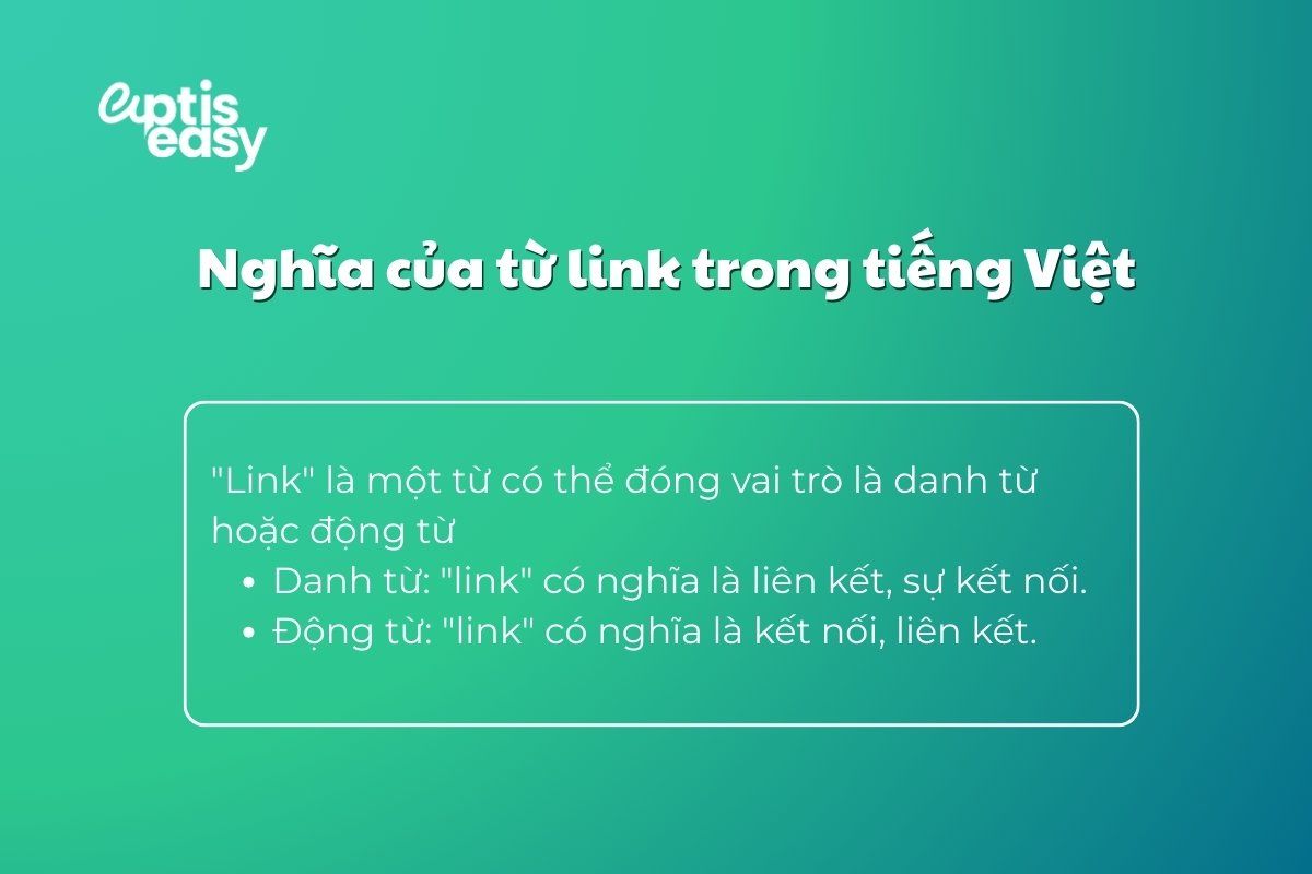 Link nghĩa là gì trong tiếng Việt?