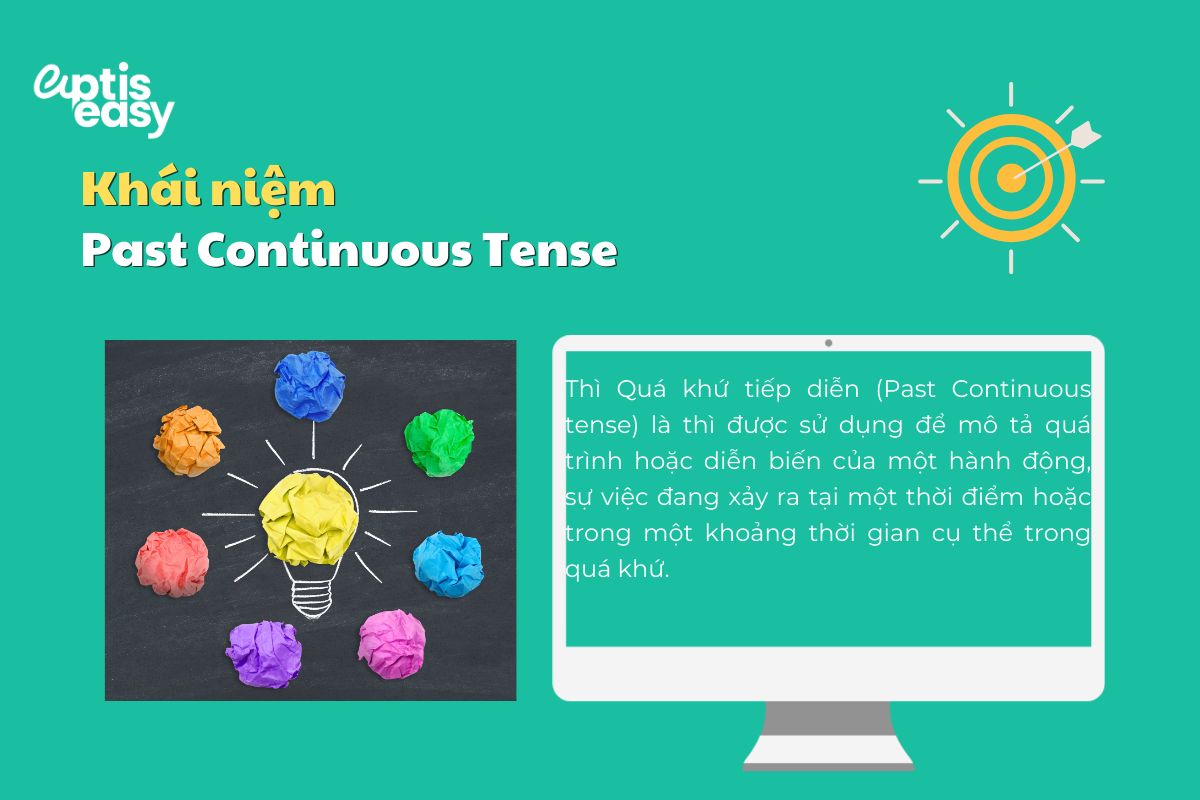 Khái niệm thì Quá khứ tiếp diễn (Past Continuous tense)