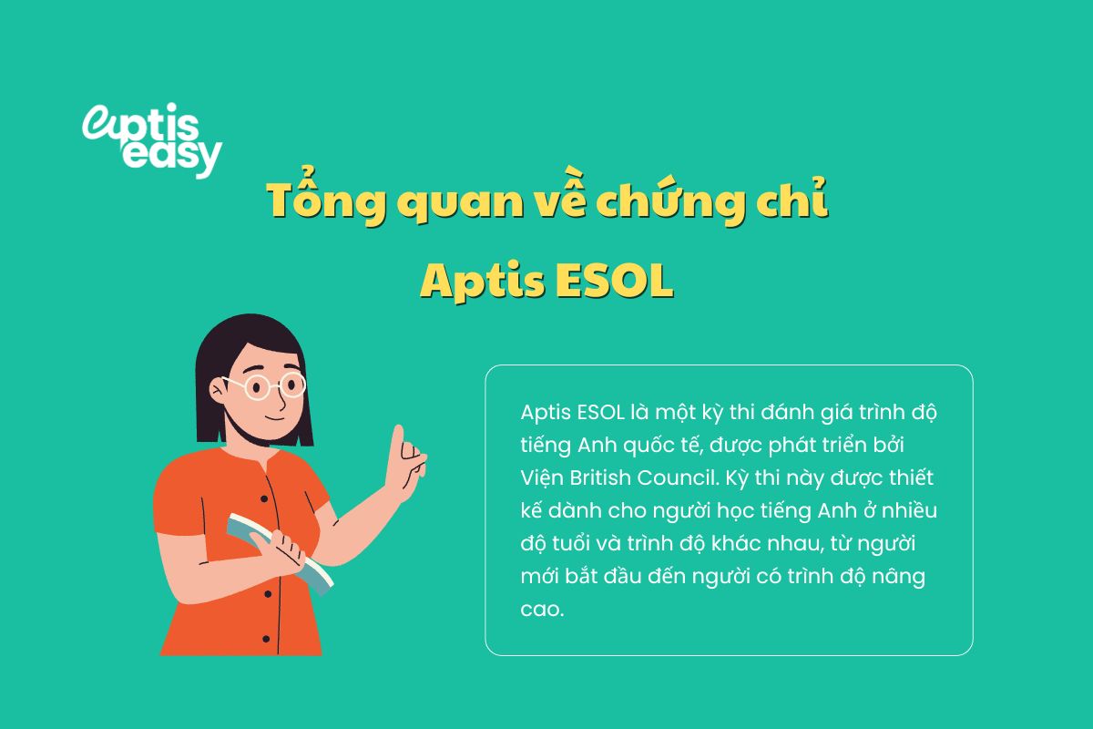 Tổng quan về chứng chỉ Aptis ESOL